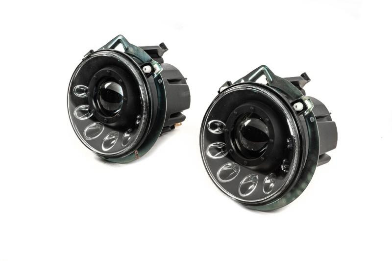 Купити Передні фари Мanor Black LED (2006-2017) для Mercedes G сlass W463 рр