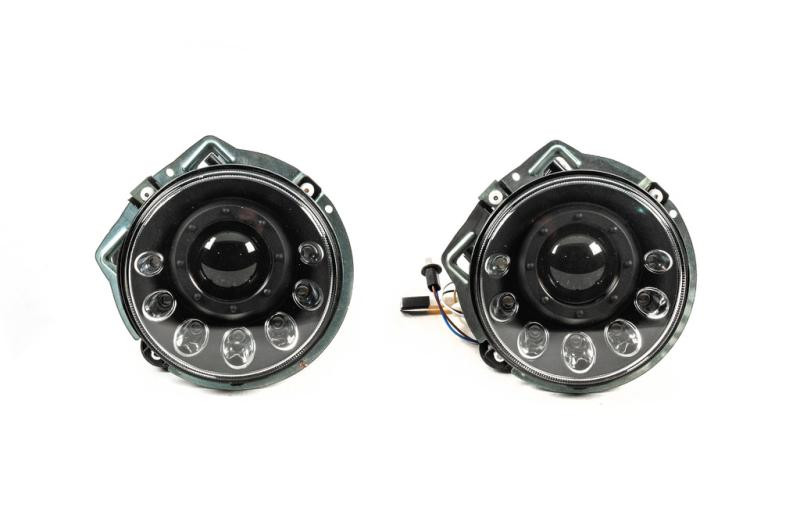 Купити Передні фари Мanor Black LED (2006-2017) для Mercedes G сlass W463 рр