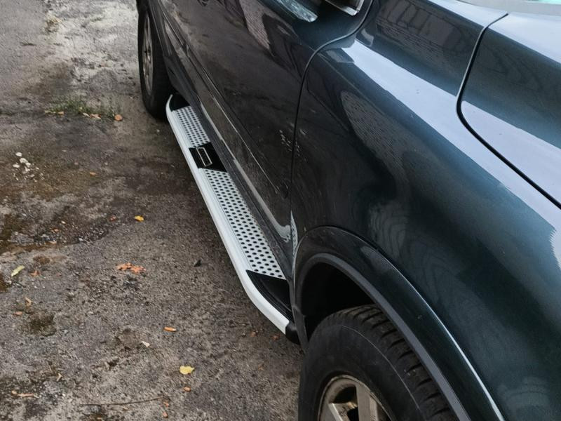 Купить Боковые пороги Mevsim (2 шт., алюминий) Длина 163 см