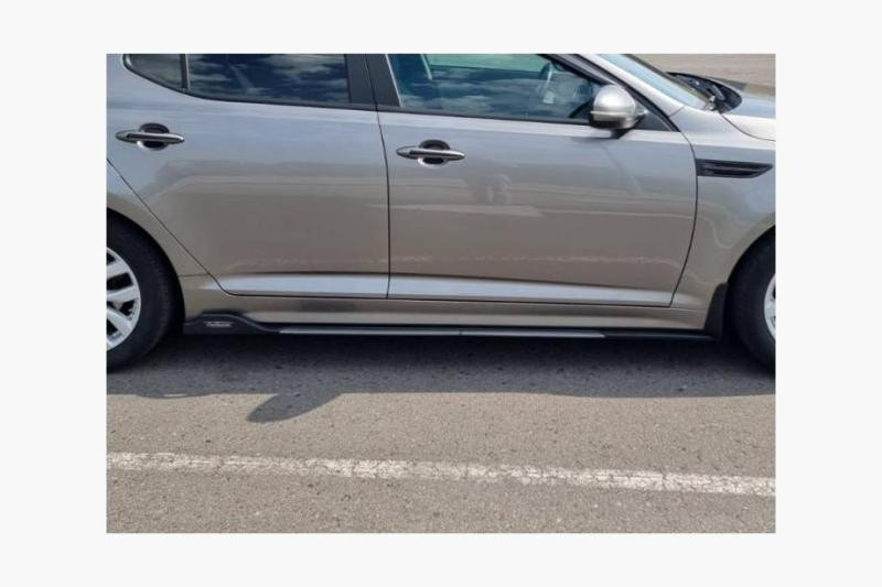 Купить Универсальные накладки на боковые пороги Niken Grey (ABS) (4шт)