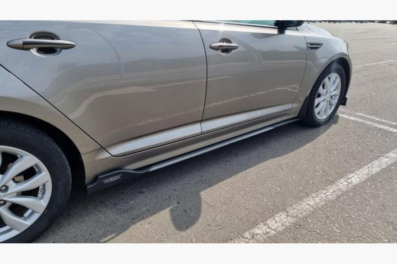 Купить Универсальные накладки на боковые пороги Niken Grey (ABS) (4шт)