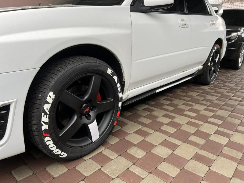 Купити Універсальні накладки на бокові пороги Niken White (ABS) (4шт)