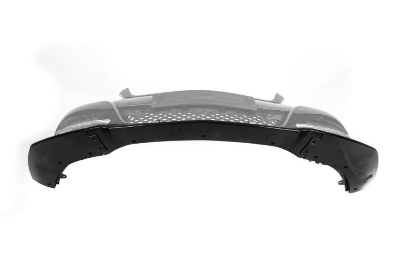 Купить Накладка на передний бампер DPT V1 (2011-2015, черный глянец) для Mercedes C-class W204