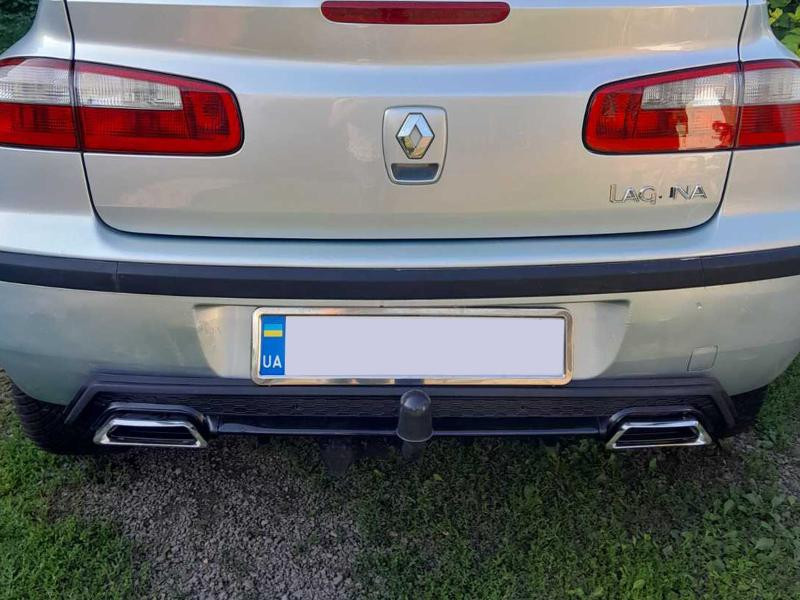 Купить Универсальный задний диффузор DPT V-2 (ABS) (черный глянец)