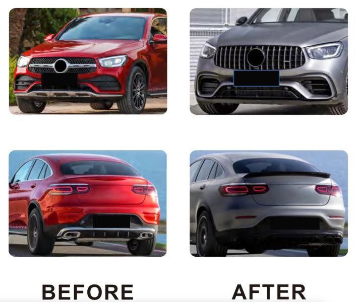 Купити Комплект обвісів 2020-2022 (GLC63 AMG) для Mercedes GLC coupe C253