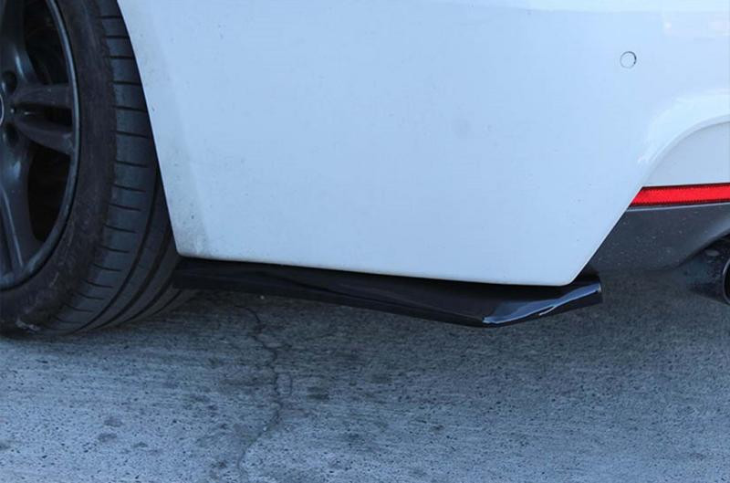 Купить Flap накладка на задний бампер DPT (ABS) (2шт) (черный глянец) для Volkswagen Caddy 2010-2015 гг