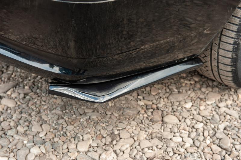 Купить Flap накладка на задний бампер DPT (ABS) (2шт) (черный глянец) для Volkswagen Caddy 2010-2015 гг