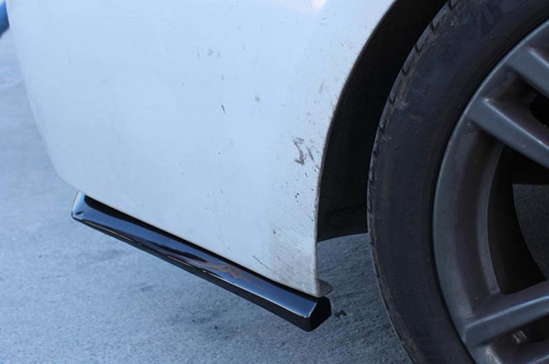 Купить Flap накладка на задний бампер DPT (ABS) (2шт) (черный глянец) для Volkswagen Caddy 2010-2015 гг