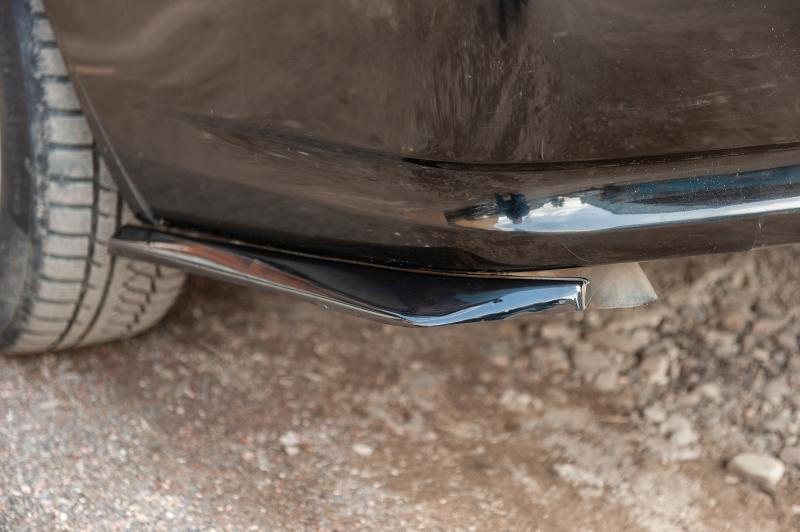 Купить Flap накладка на задний бампер DPT (ABS) (2шт) (черный глянец) для Volkswagen Caddy 2010-2015 гг