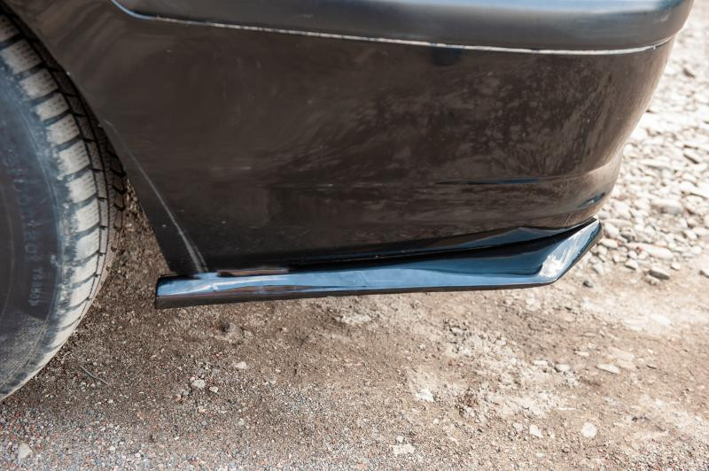 Купить Flap накладка на задний бампер DPT (ABS) (2шт) (черный глянец) для Volkswagen Caddy 2010-2015 гг