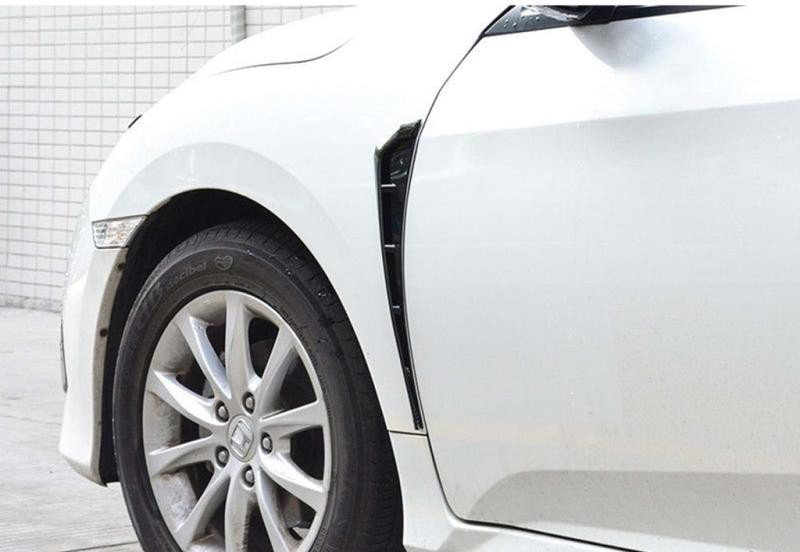 Купить Универсальные боковые жабры DPT V-1 (ABS) (2шт) (черный глянец)