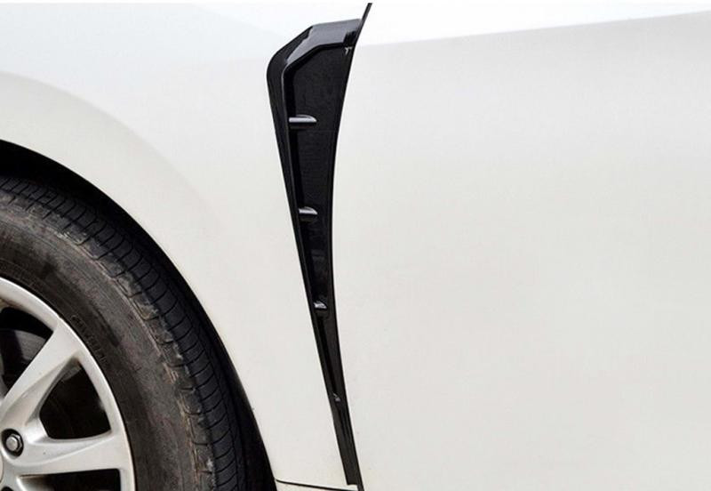 Купить Универсальные боковые жабры DPT V-1 (ABS) (2шт) (черный глянец)