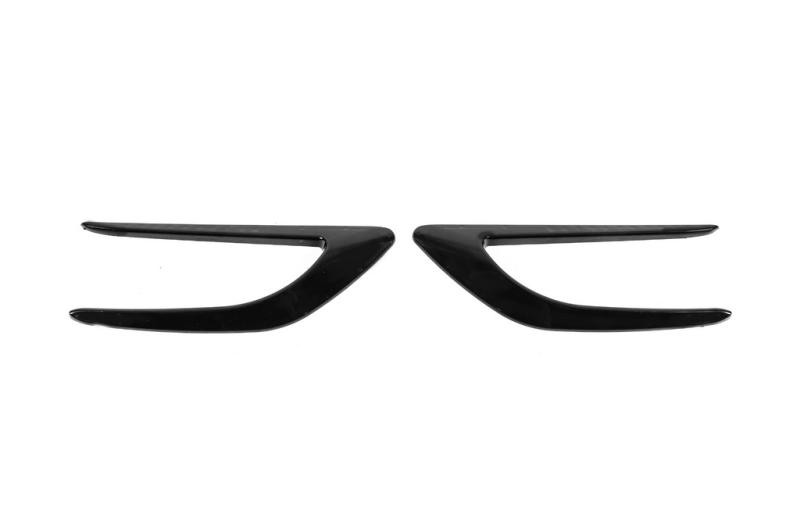 Купить Универсальные боковые жабры DPT V-2 (ABS) (2шт) (черный глянец)