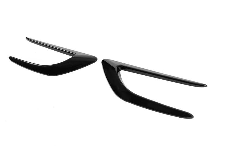 Купить Универсальные боковые жабры DPT V-2 (ABS) (2шт) (черный глянец)