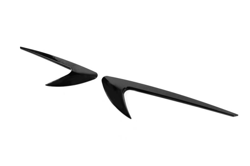 Купити Універсальні бокові зябра DPT V-4 (ABS) (2шт) (чорний глянець)