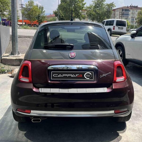 Купити Накладка на задній бампер EuroCap (ABS) для Fiat 500/500L