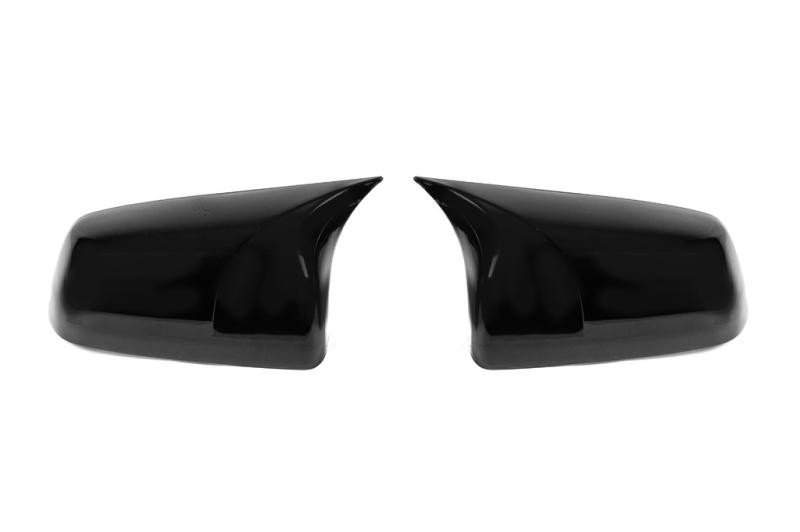 Купить Накладки на зеркала BMW-Style (2 шт) для Mitsubishi Lancer X 2008- гг