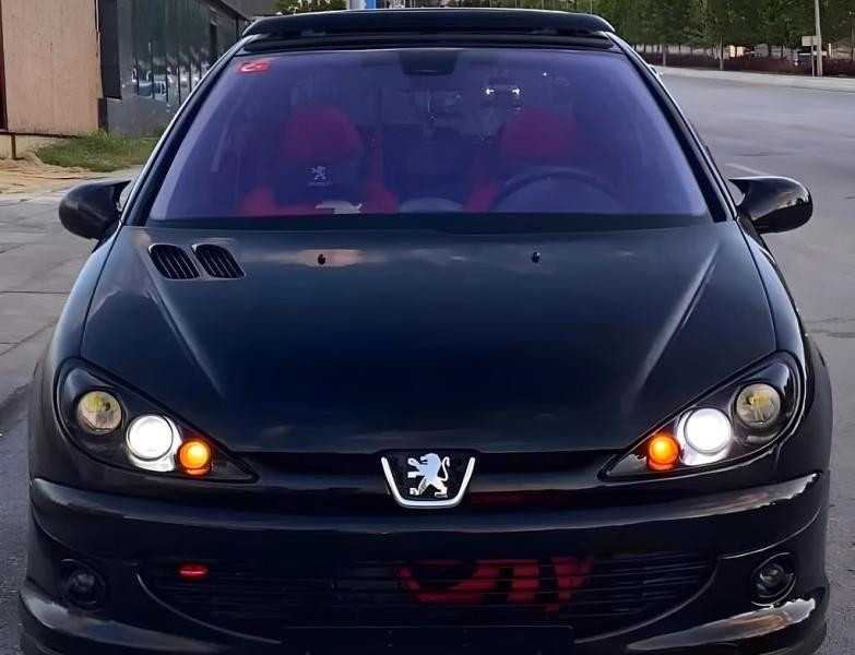 Купить Накладки на зеркала BMW-Style (2 шт) для Peugeot 206