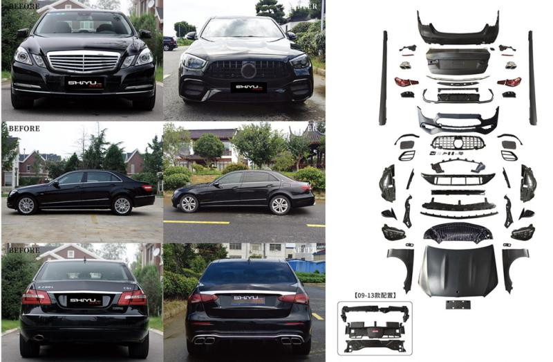 Купити Комплект рестайлінгу в W213 E63 AMG 2024 для Mercedes E-сlass W212 2009-2016рр