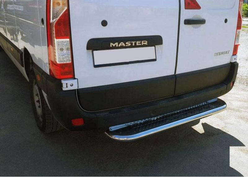 Купить Задняя подножка (нерж.) для Renault Master 2011-2023 гг