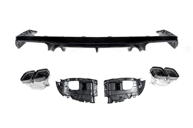 Купить Задний диффузор с насадками (Дизайн AMG63) для Mercedes E-class coupe C238