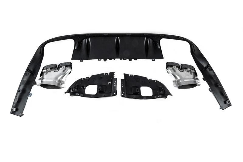 Купить Задний диффузор с насадками (Дизайн AMG63) для Mercedes E-class coupe C238