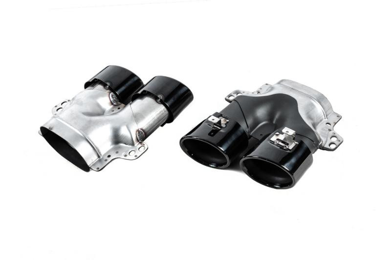 Купити Задній дифузор з насадками (для coupe дизайн AMG43) для Mercedes C-сlass W205 2014-2021рр