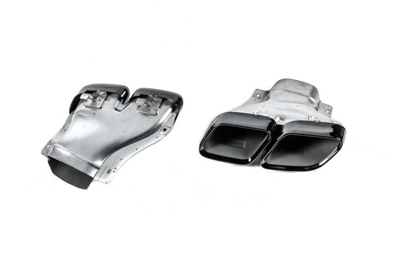 Купити Задній дифузор з насадками (2015-2018, для CLS GT63) для Mercedes CLS C218 рр