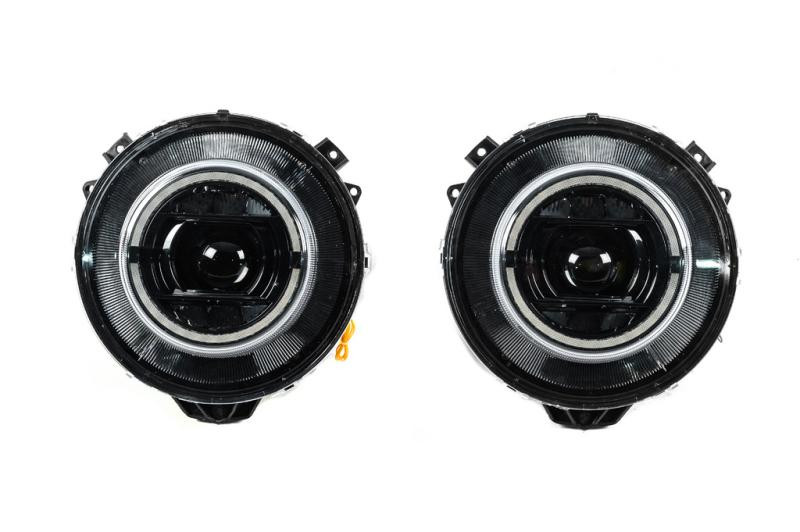 Купити Передні фари Дизайн-2023 Black (2006-2017) для Mercedes G сlass W463 рр