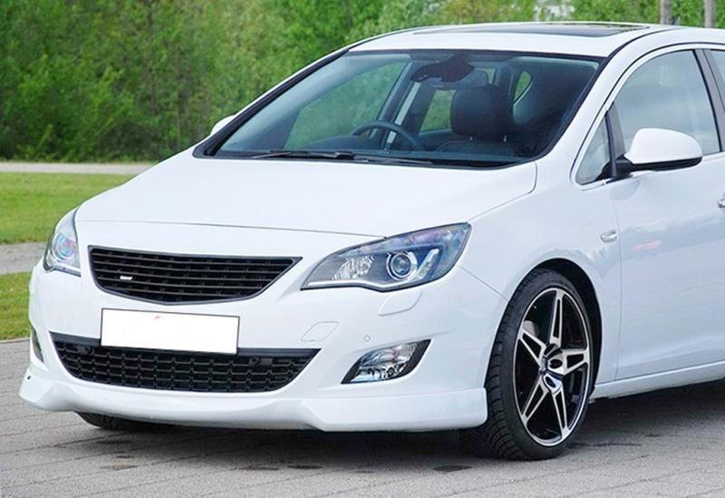 Купить Передняя Lip накладка DPT V-4 (Под покраску) для Opel Astra J 2009-2015 гг