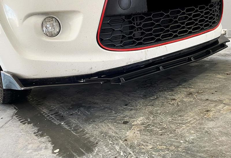 Купити Передня Lip накладка DPT V-5 (ABS, чорний глянець)