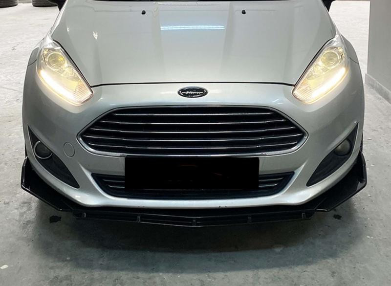 Купити Передня Lip накладка DPT V-5 (ABS, чорний глянець)