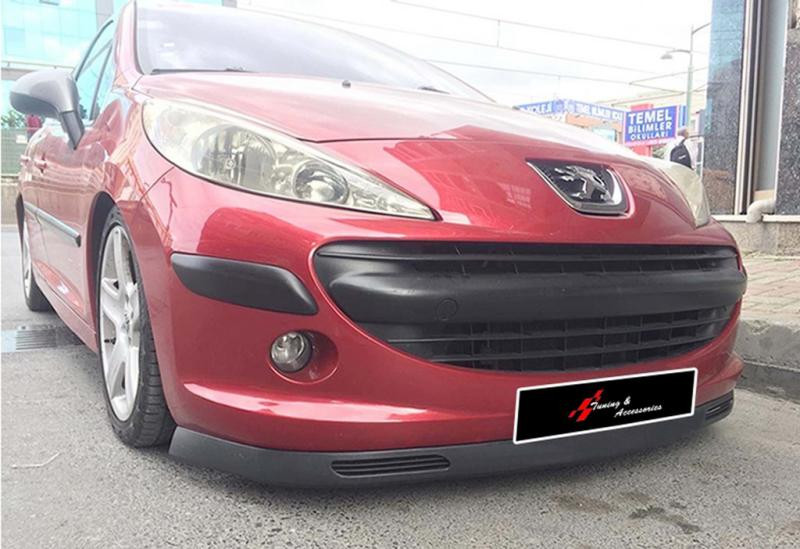 Купити Передня Lip накладка DPT V-8 (ABS, чорний глянець)