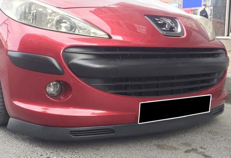 Купити Передня Lip накладка DPT V-8 (ABS, чорний глянець)