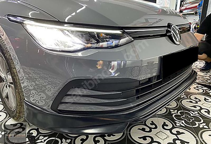 Купити Передня Lip накладка DPT V-1 (чорний глянець) для Volkswagen Golf 8