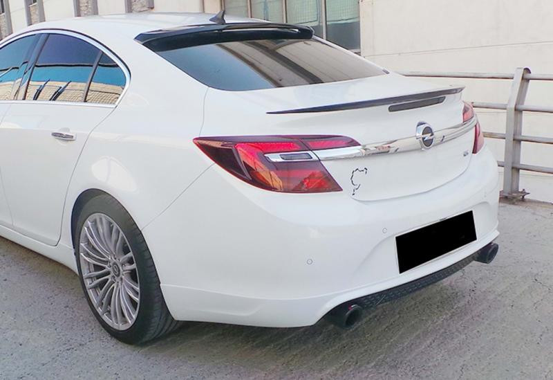 Купити Задній дифузор DPT (SD, 2013-2017, чорний глянець) для Opel Insignia рр