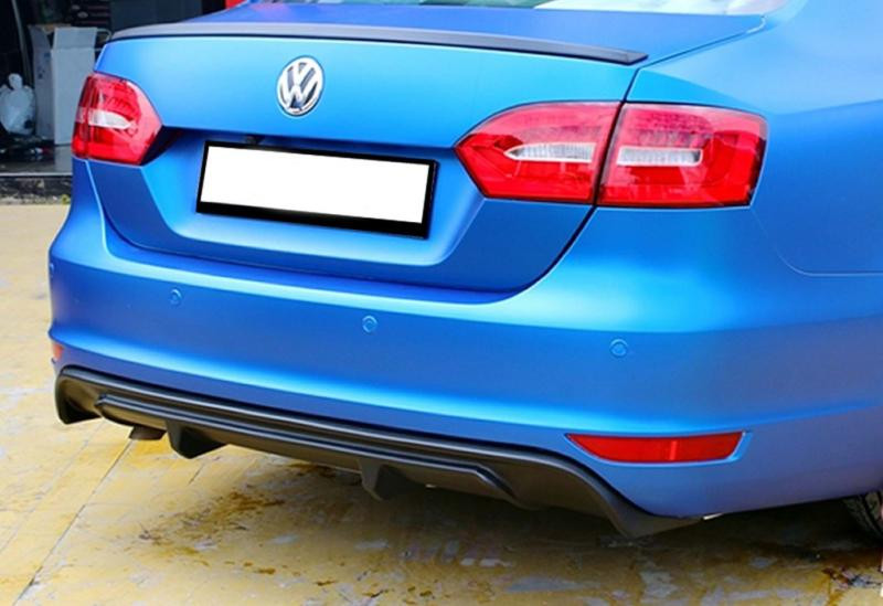 Купити Задній дифузор DPT (2011-2014, чорний глянець) для Volkswagen Jetta рр