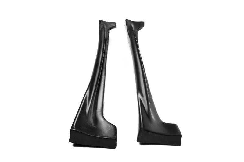 Купити Бокові пороги DPT V-1 (HB, Під фарбування) для Ford Fiesta 2008-2017 рр