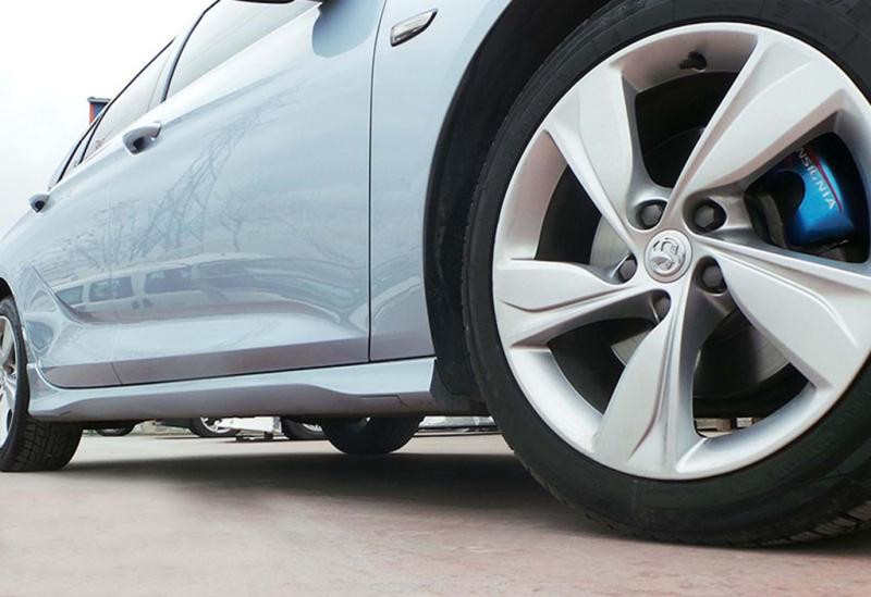 Купити Бокові пороги DPT (Під фарбування) для Opel Insignia 2017-2022 рр