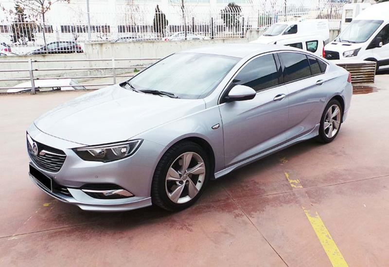 Купити Бокові пороги DPT (Під фарбування) для Opel Insignia 2017-2022 рр