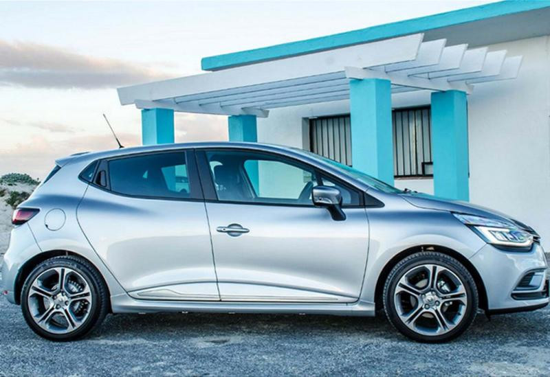 Купити Бокові пороги DPT V-1 (Під фарбування) для Renault Clio IV 2012-2019 рр