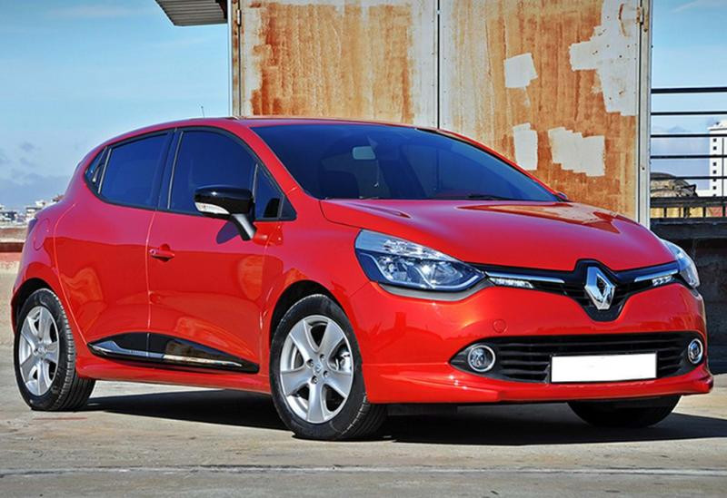 Купить Боковые пороги DPT V-2 (под покраску) для Renault Clio IV 2012-2019 гг