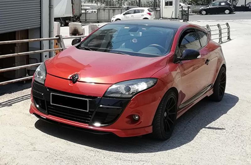 Купити Бокові пороги DPT (під фарбування) для Renault Megane III 2009-2016 рр
