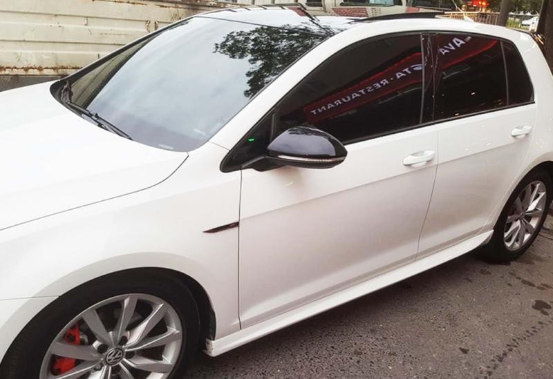 Купити Бокові пороги DPT V-1 (під фарбування) для Volkswagen Golf 7/E-Golf