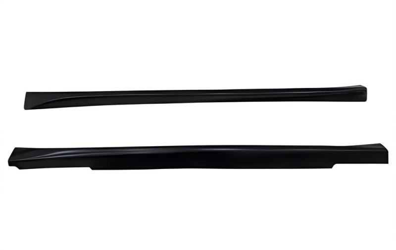 Купить Боковые пороги DPT V-1 (черный глянец) для Volkswagen Polo 2017- рр