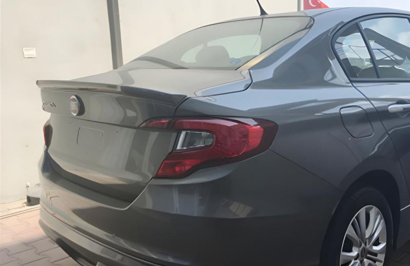 Купити Спойлер DPT (SD, чорний глянець) для Fiat Tipo 2016- рр