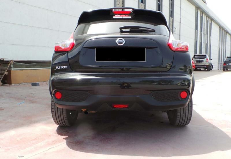 Купити Спойлер DPT V-1 (чорний глянець) для Nissan Juke 2010-2019 рр