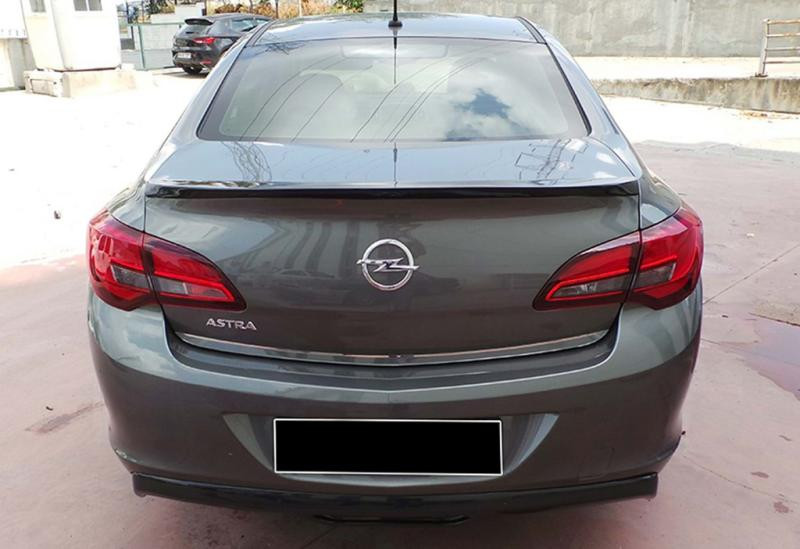 Купить Спойлер DPT V-2 (SD, черный глянец) для Opel Astra J 2009-2015 гг