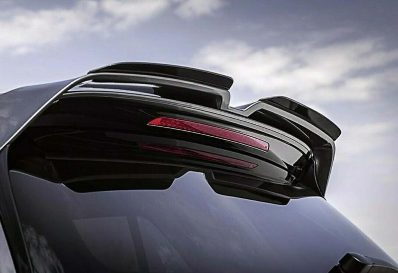 Купити Спойлер DPT V-4 (HB, чорний глянець) для Volkswagen Polo 2010-2017 рр