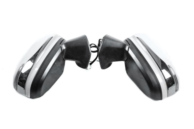 Купити Смужки на дзеркала (2 шт, хром) для Toyota Land Cruiser 300